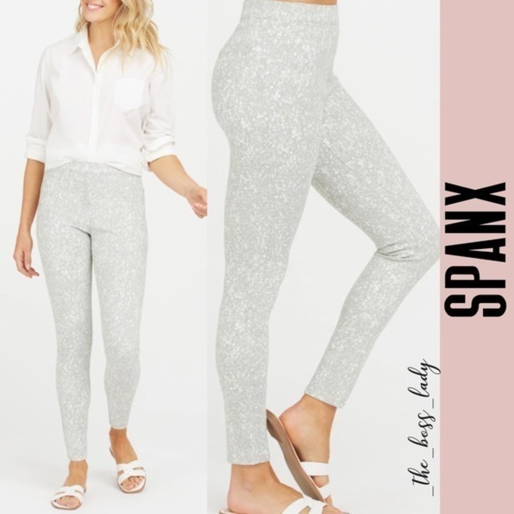 Spanx leggings Small ankle jean-ish crop